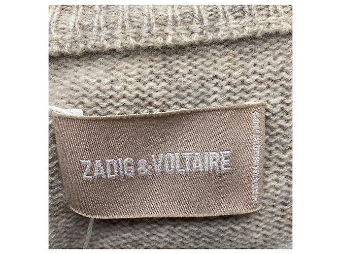 Beige Cashmere Pullover Amour von Zadig & Voltaire - Ansicht 6