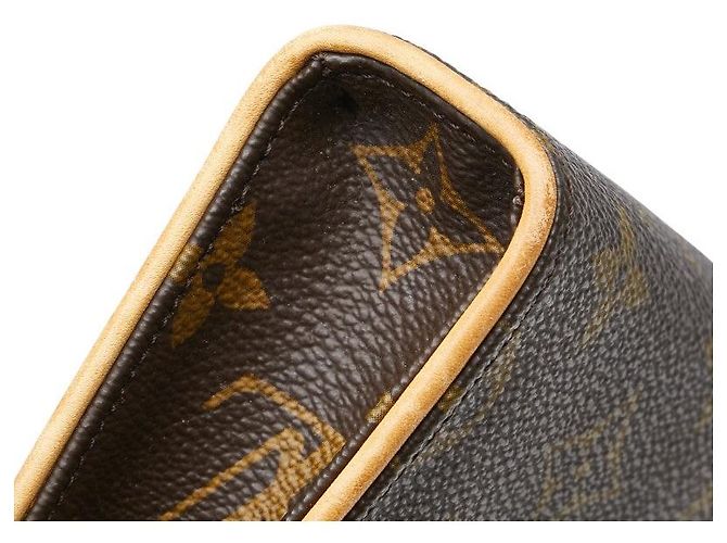 Borsa a Spalla Pochette Florentine Monogram Louis Vuitton Marrone Bronzo - vista 5