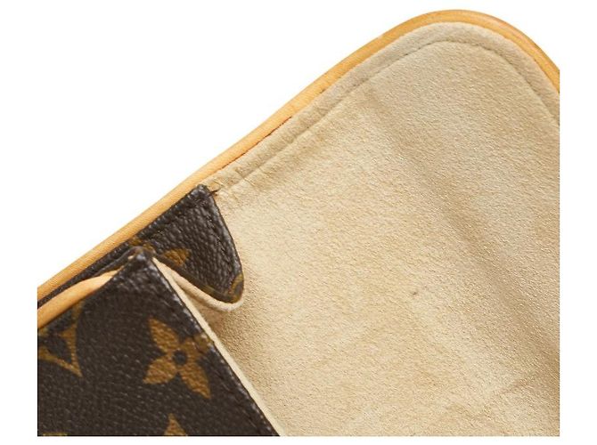 Borsa a Spalla Pochette Florentine Monogram Louis Vuitton Marrone Bronzo - vista 7