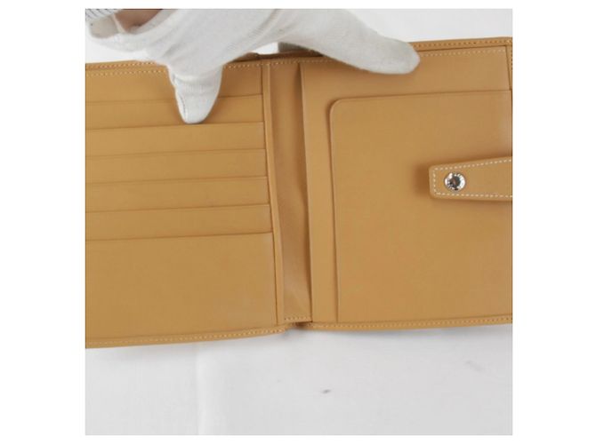 Loewe Damen braune Leder Geldbörse im Querformat - Ansicht 5