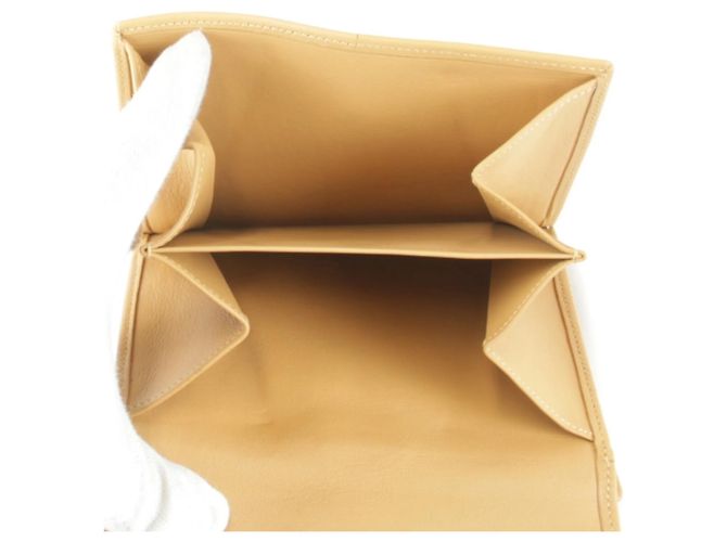 Loewe Damen braune Leder Geldbörse im Querformat - Ansicht 7