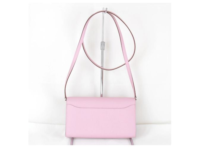 Hermès HERMES Constance Two Go Schultertasche mit Z-Prägung Pink - Ansicht 2
