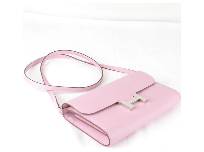 Hermès HERMES Constance Two Go Schultertasche mit Z-Prägung Pink - Ansicht 4
