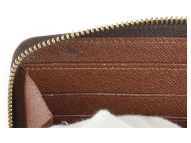 Cartera Zippy Louis Vuitton M42616 Castaño - vista 10