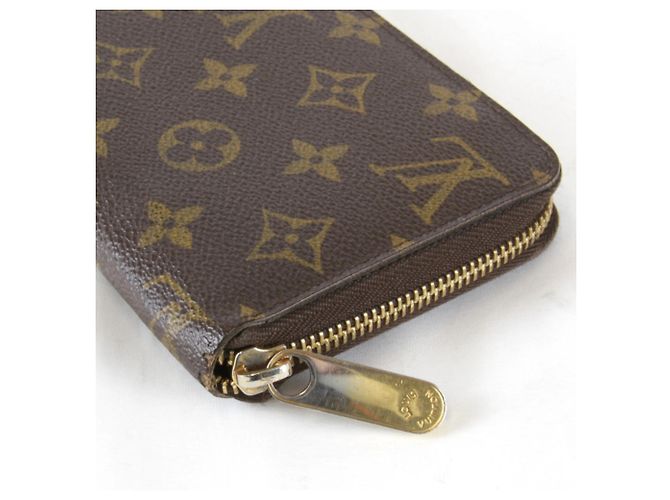 Cartera Zippy Louis Vuitton M42616 Castaño - vista 3