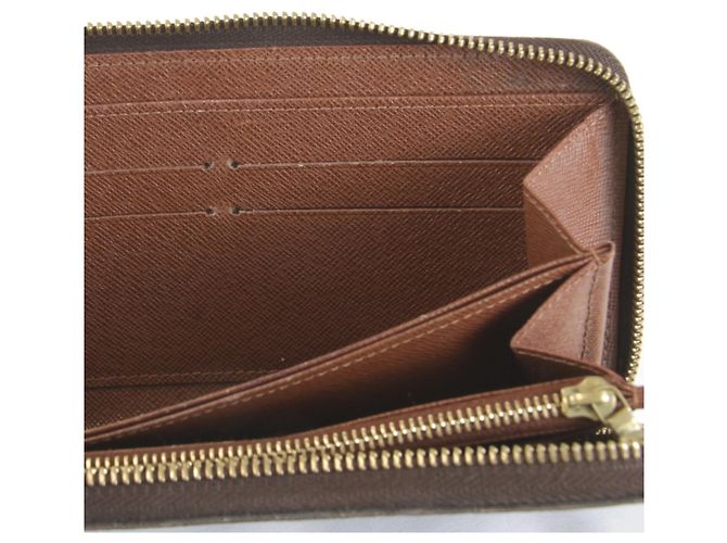 Cartera Zippy Louis Vuitton M42616 Castaño - vista 9