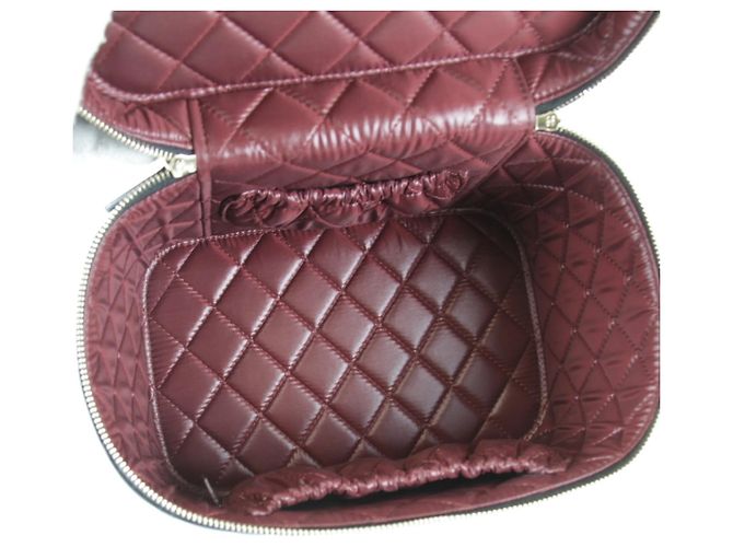 Borsa Vanity in Agnello Nero Chanel - vista 11