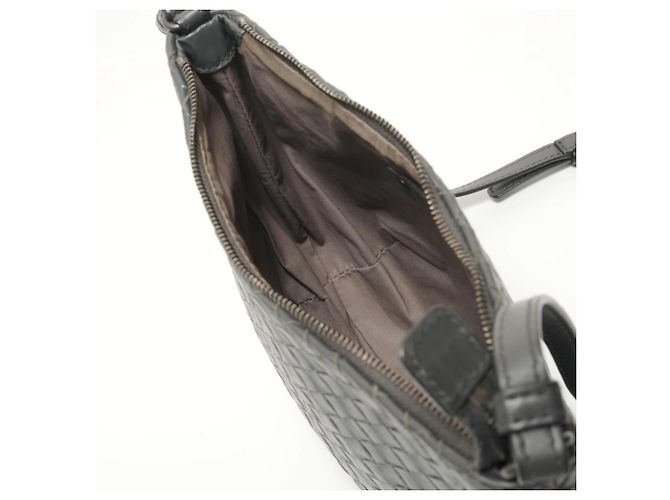 Borsa a Spalla Intrecciato Bottega Veneta Marrone - vista 10