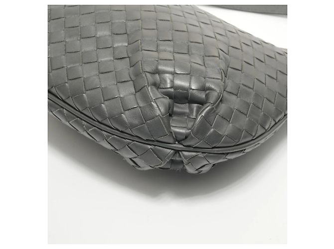 Borsa a Spalla Intrecciato Bottega Veneta Marrone - vista 6