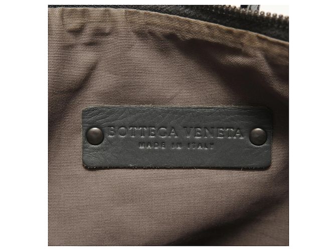 Borsa a Spalla Intrecciato Bottega Veneta Marrone - vista 9
