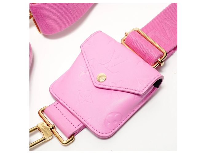 Borsa a tracolla utilitaria Louis Vuitton Rosa - vista 12