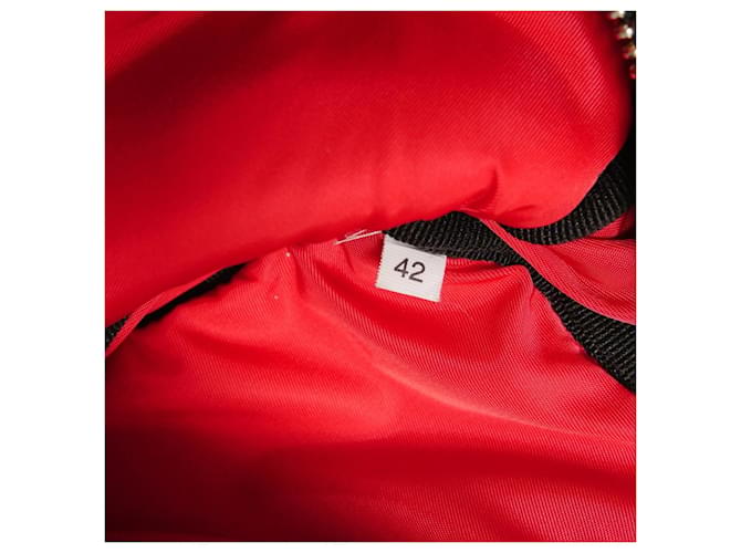 Borsa a Spalla in Nylon Prada Nero - vista 10