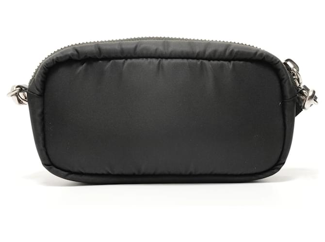 Borsa a Spalla in Nylon Prada Nero - vista 2