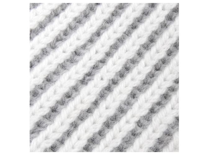 Cashmere-Schal von Louis Vuitton Marrom Branco - vista 4