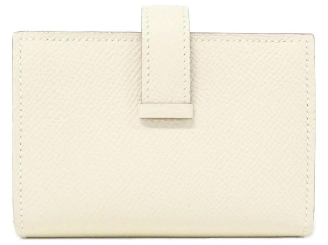 Mini billetera Bearn de Hermès Blanco - vista 2