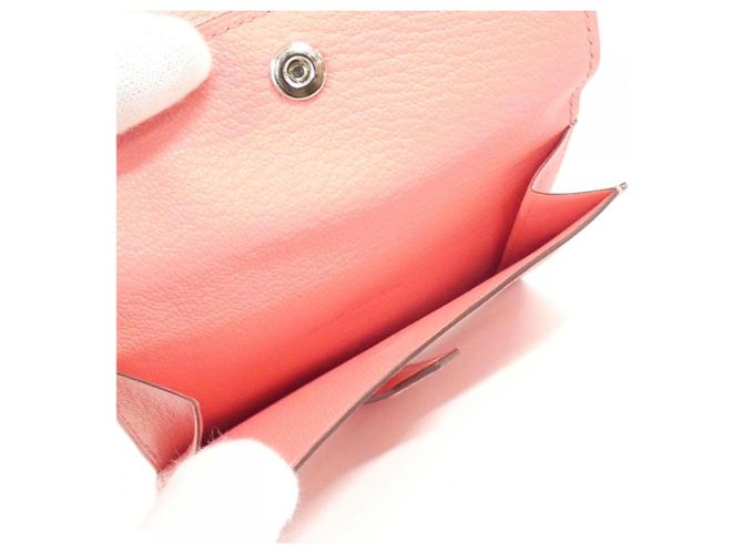Mini billetera Bearn de Hermès Rosa - vista 5