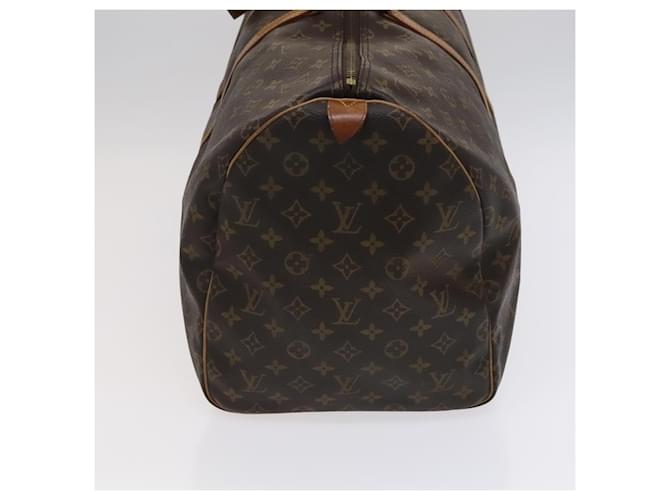 Louis Vuitton Keepall Monogram Canvas 55 Marrone - vista 3