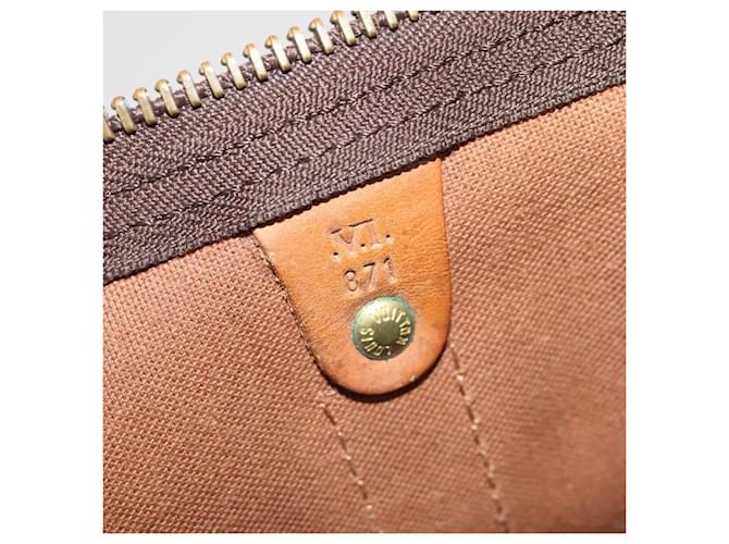Louis Vuitton Keepall Monogram Canvas 55 Marrone - vista 7
