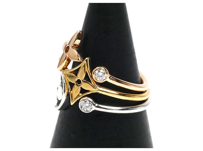 Louis Vuitton 18K Gold Diamantring - Ansicht 2