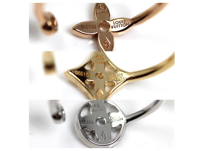 Louis Vuitton 18K Gold Diamantring - Ansicht 4