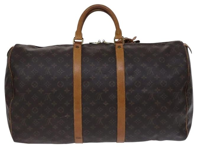 Louis Vuitton Keepall Monogram Canvas 55 Marrone - vista 2