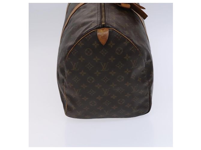 Louis Vuitton Keepall Monogram Canvas 55 Marrone - vista 4