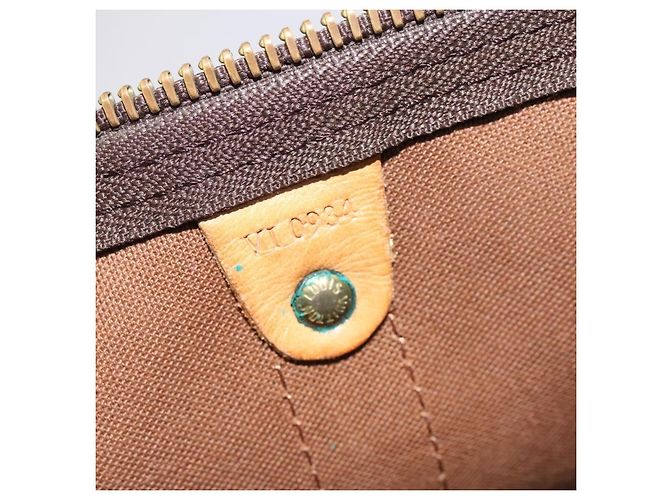 Louis Vuitton Keepall Monogram Canvas 55 Marrone - vista 6