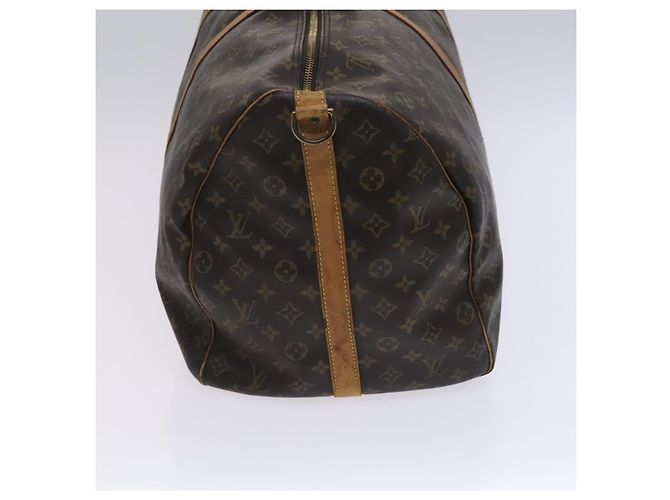 Louis Vuitton Keepall Bandouliere Monogram Canvas 60 Marrone - vista 3