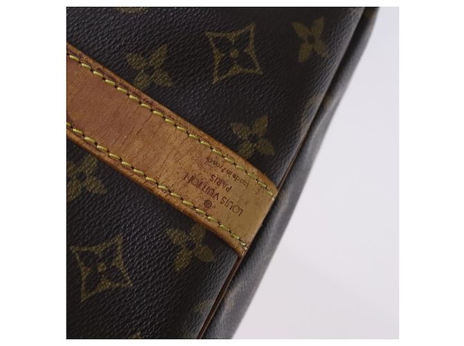 Louis Vuitton Keepall Bandouliere Monogram Canvas 60 Marrone - vista 6