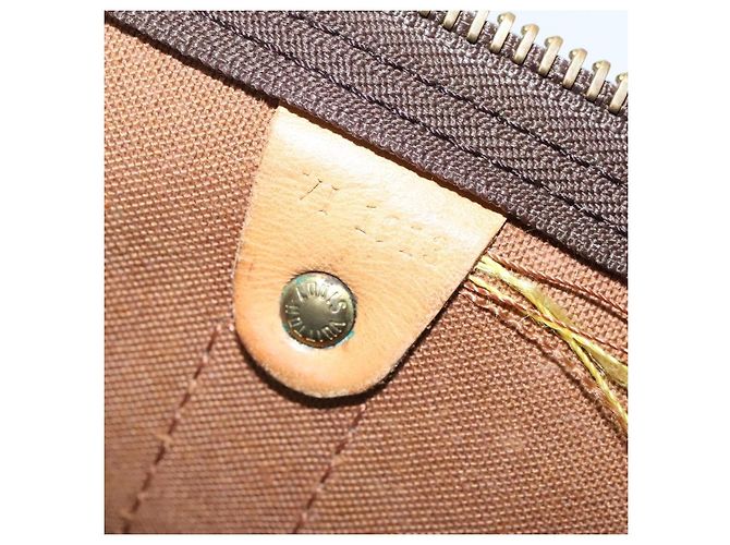 Louis Vuitton Keepall Bandouliere Monogram Canvas 60 Marrone - vista 7