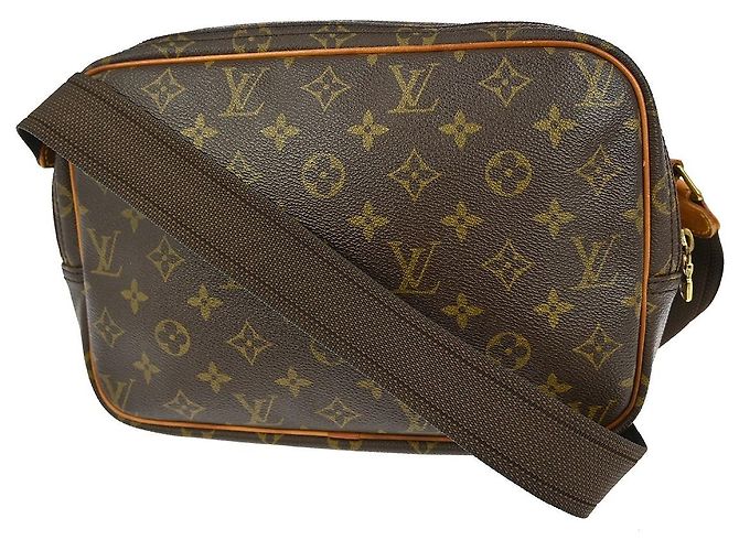 Louis Vuitton Reporter Monogram Canvas PM Marrom - vista 2