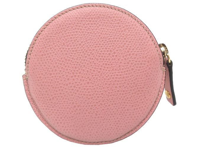 Monedero de cuero para mujer Loewe Anagram Rosa - vista 2