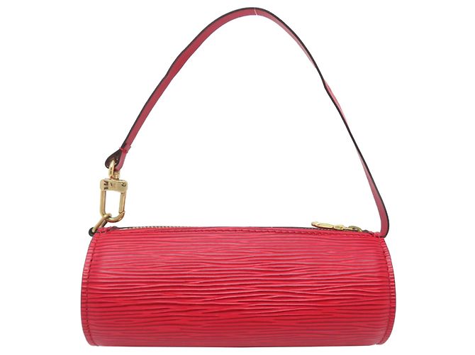 Pochette Soufflot Accessori Donna in Rosso Castigliano Louis Vuitton - vista 2