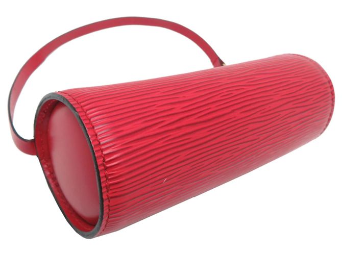 Pochette Soufflot Accessori Donna in Rosso Castigliano Louis Vuitton - vista 3