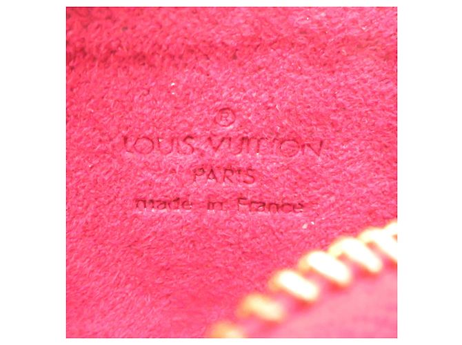 Pochette Soufflot Accessori Donna in Rosso Castigliano Louis Vuitton - vista 6