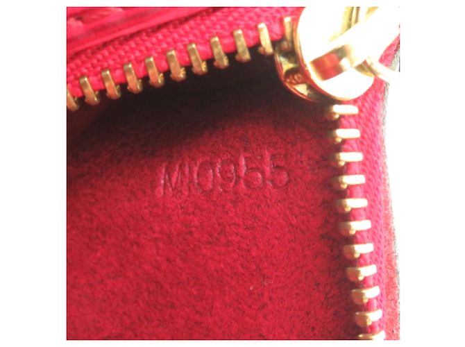 Pochette Soufflot Accessori Donna in Rosso Castigliano Louis Vuitton - vista 7