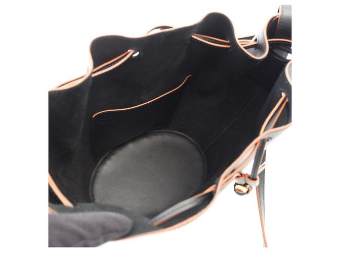 Borsa Loewe Balloon Media con cordoncino, borsa a spalla 2 in 1 Nero - vista 3
