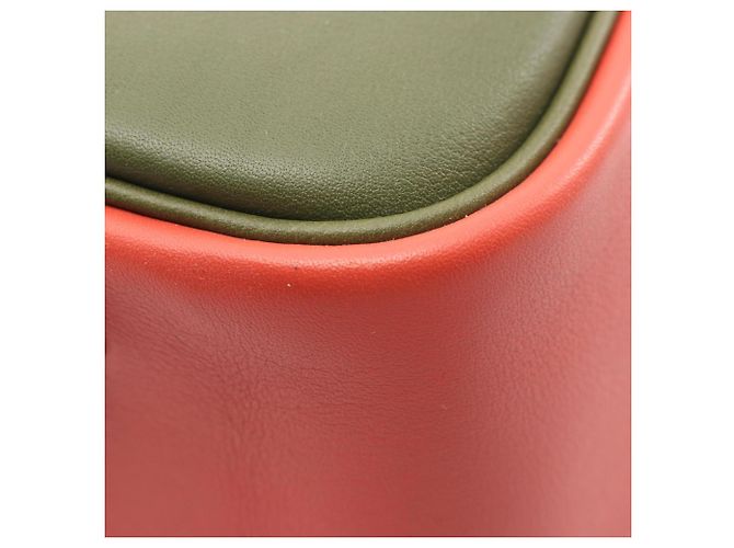 Borsa Hermès Plume 32 Arlequin Multicolore Cachi - vista 8