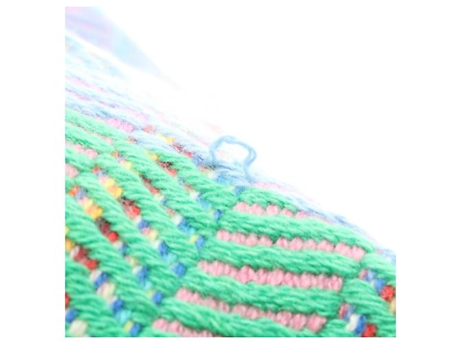 Stola in cashmere multicolore Hermès - vista 4