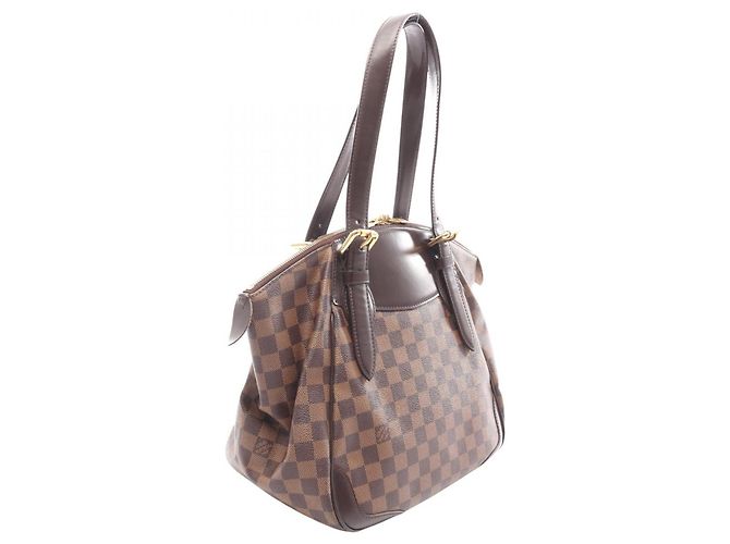 Borsa a Spalla Verona MM Louis Vuitton Marrone Damier ebene - vista 2