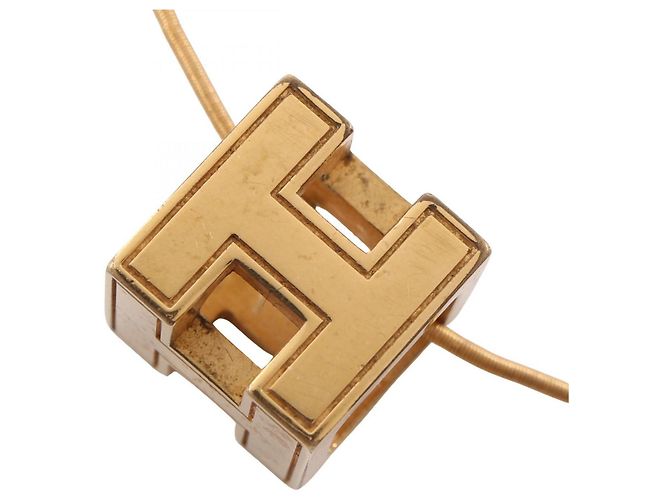 Collana H-Cube Cage d'H di Hermès D'oro - vista 2