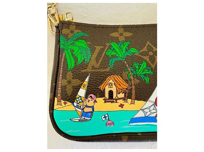 Louis Vuitton Mini Pochette Accessoires Vivienne Sailing Edizione Limitata Monogram nuova Set Completo - vista 3