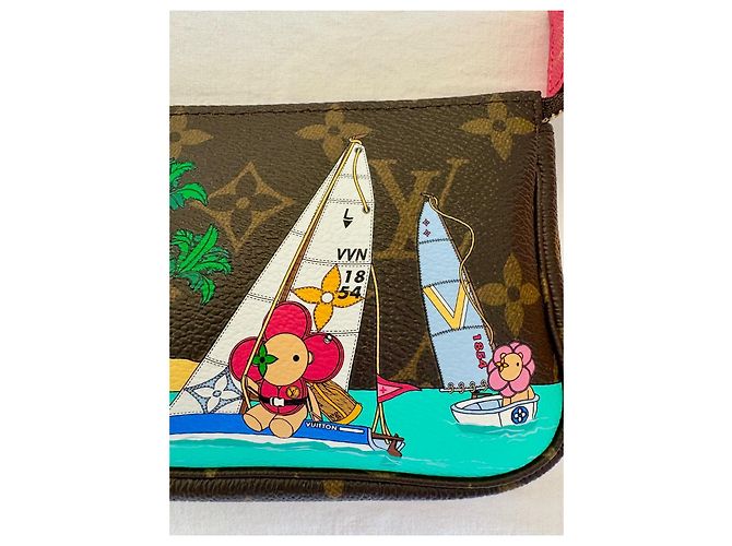 Louis Vuitton Mini Pochette Accessoires Vivienne Sailing Edizione Limitata Monogram nuova Set Completo - vista 4