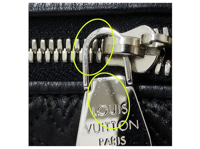 Sac à main Louis Vuitton Monogram Anthea Ixia MM Noir - vue 10