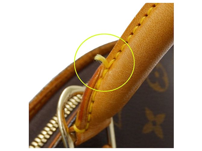 Borsa Ellipse MM in tela Monogram Louis Vuitton Marrone Monogramma - vista 10