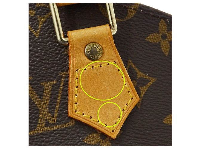 Borsa Ellipse MM in tela Monogram Louis Vuitton Marrone Monogramma - vista 11