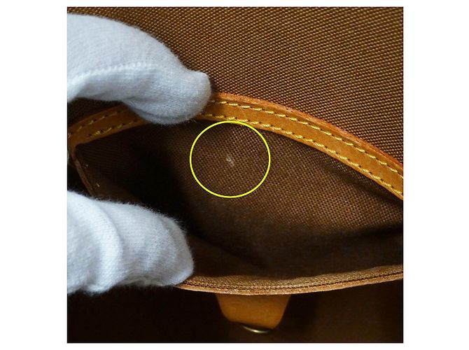 Borsa Ellipse MM in tela Monogram Louis Vuitton Marrone Monogramma - vista 16