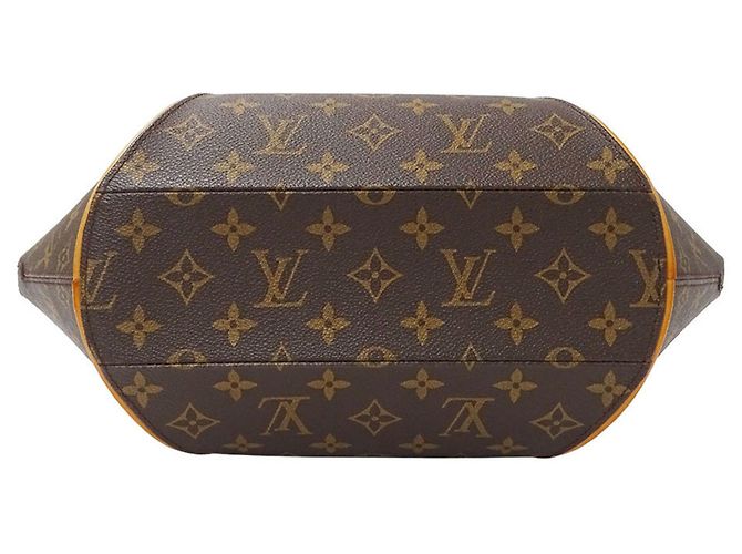 Borsa Ellipse MM in tela Monogram Louis Vuitton Marrone Monogramma - vista 3