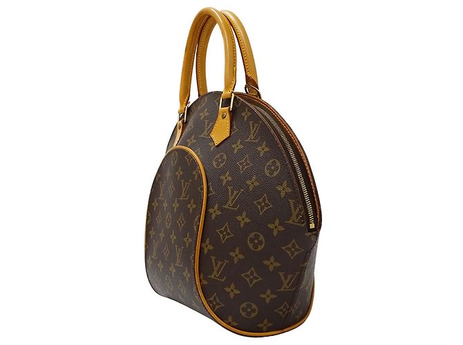 Borsa Ellipse MM in tela Monogram Louis Vuitton Marrone Monogramma - vista 4