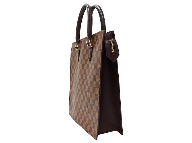 Louis Vuitton Damier Canvas Tote Bag Braun - Ansicht 4